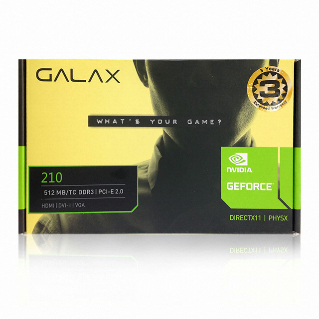 갤럭시 GALAX 지포스 G210 D3 512MB LP_이미지