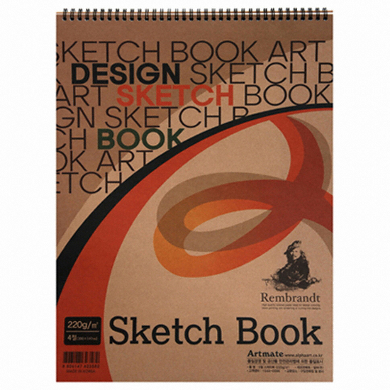 드로잉 스케치북 4절 220g/㎡