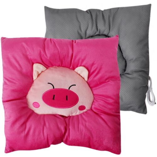 따끈따끈 엉따 핑크돼지 캐릭터방석 (1인용, 36x36cm)