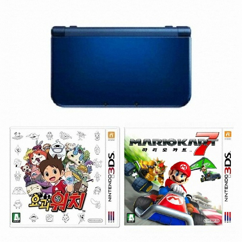 닌텐도 뉴 3DS XL + 요괴워치 + 마리오 카트 7 패키지