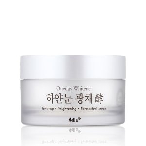 넬라판타지아 넬라 하얀눈 톤업 광채 발효크림50g+하얀눈마스크팩1매