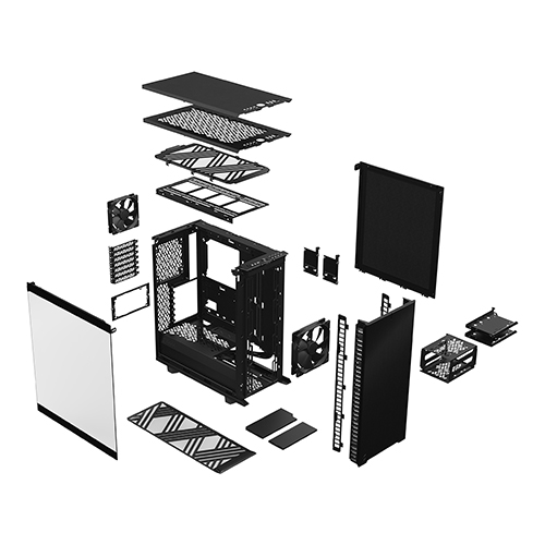 Fractal Design Define 7 Compact Dark 강화유리_이미지
