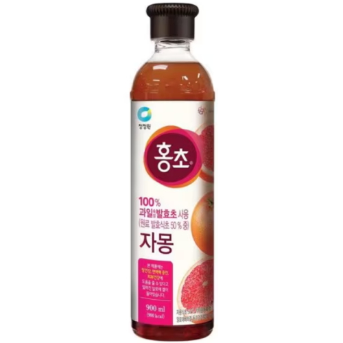 대상 청정원 홍초 자몽 900ml (6개)