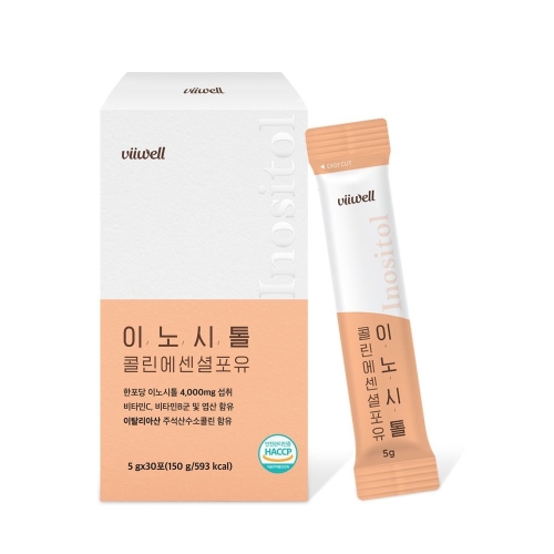 비웰 이노시톨 콜린 에센셜포유 30포 (1개)_이미지
