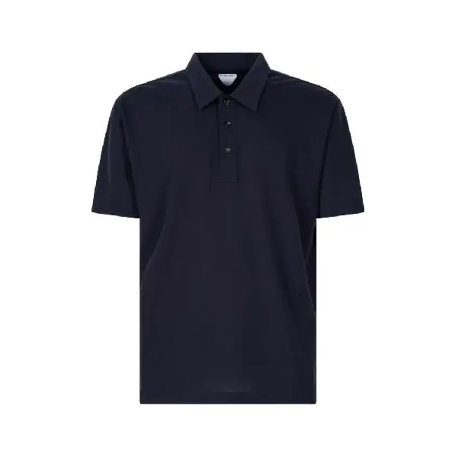 보테가베네타 796163/V4DG0 1177 DARK NIGHT LIGHT COTTON PIQUET POLO_이미지