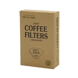 웰브루 커피필터(5-10인용) (100매)