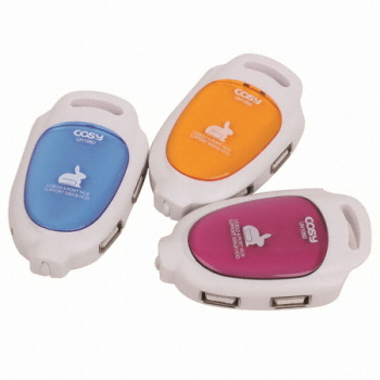 코시 4포트 USB2.0허브(UH1060) 무전원_이미지