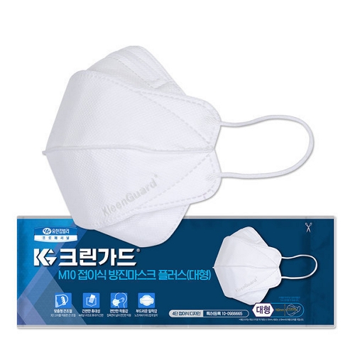M10 44097 2급 접이식 방진 마스크