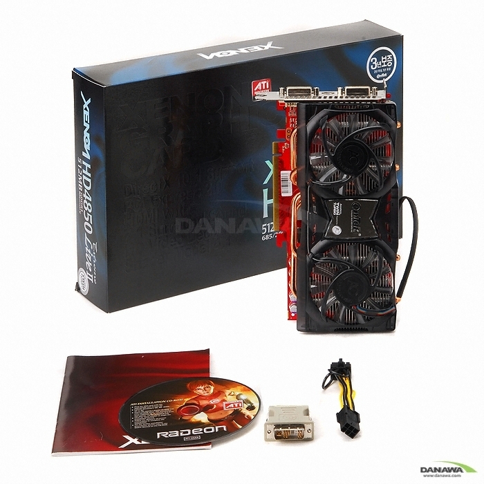 �̿��� XENON �󵥿� HD 4850 Live II Extreme 512MB TwinTurbo