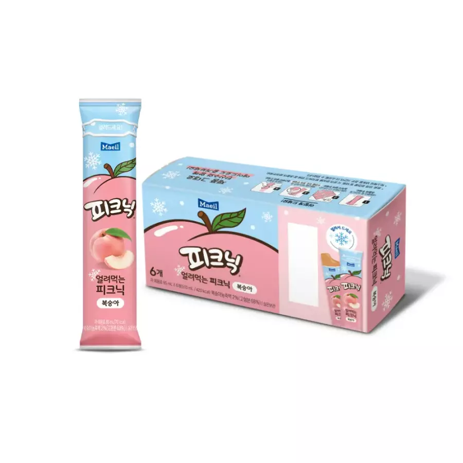 매일유업  얼려먹는 피크닉 복숭아 85ml
