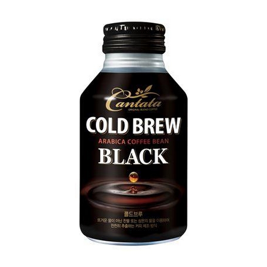 롯데칠성음료 칸타타 콜드브루 블랙 275ml (12개)_이미지