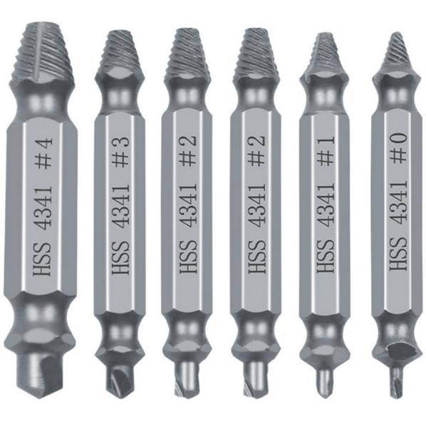 RT 부러진 볼트 제거 백탭 (6pcs)