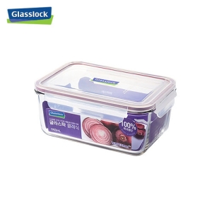  글라스락 퍼플 클래식 직사각 1900ml [1개]