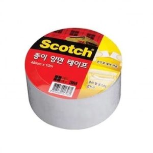 3M 스카치 종이 양면 테이프 48mm x 10m (96개)_이미지