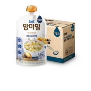 매일유업 맘마밀 안심밥상 소불고기 가지진밥 140g (15개)_이미지