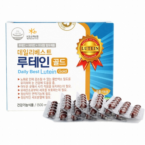 내츄럴플러스 데일리베스트 루테인 골드 180캡슐 (1개)