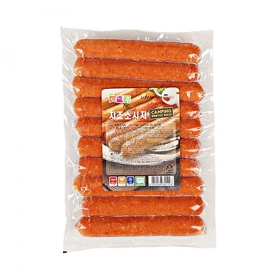 에스앤비푸드 도나우 치즈 소시지 1kg (1개)_이미지