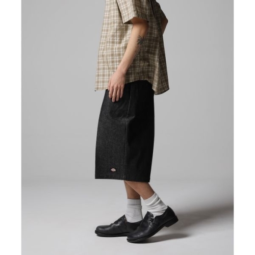 42283 루즈핏 데님 워크쇼츠 Black DIKU251LRSR004BK 191394