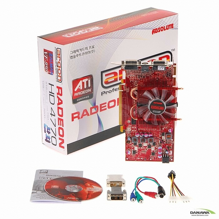 앱코 라데온 HD 4770 argon 환희 D5 512MB VF950_이미지
