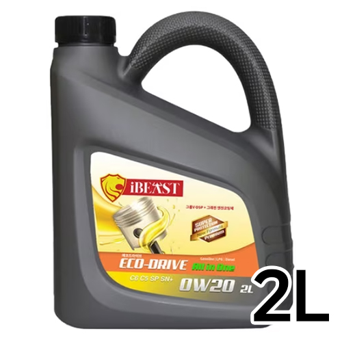 몬스터루브랩 아이비스트 에코드라이브 0W20 2L