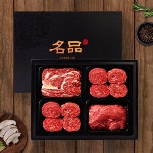 폴비락 맛딜 한우 1등급 구이혼합1호 선물세트 1.2kg (1개)_이미지