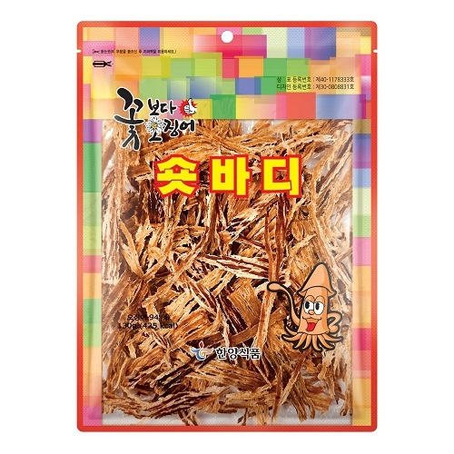 한양식품 꽃보다오징어 숏바디 130g (1개)_이미지