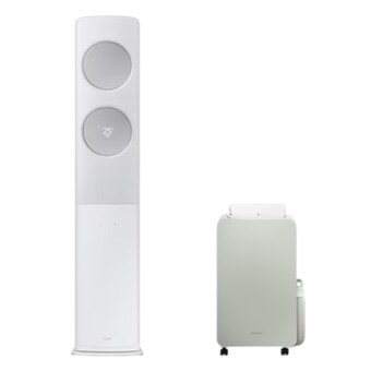 삼성전자 비스포크 무풍 클래식 AF70F17D24WS + <b>AY18CG7500GND</b>