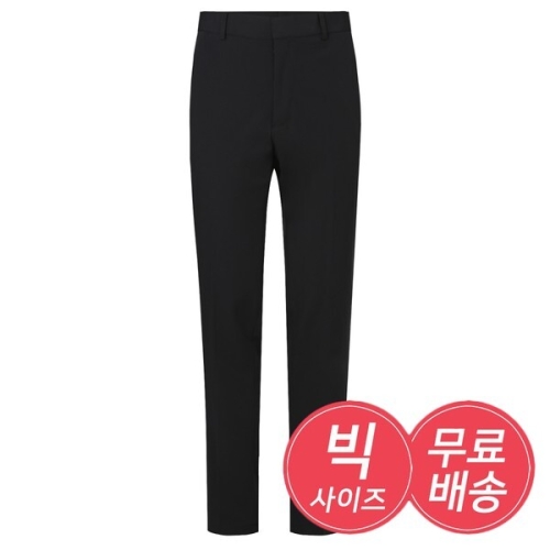 리빌모아 남자 중년 겨울 신축성 히든 밴딩 팬츠 LO-PTAG-D510-1SP-블랙