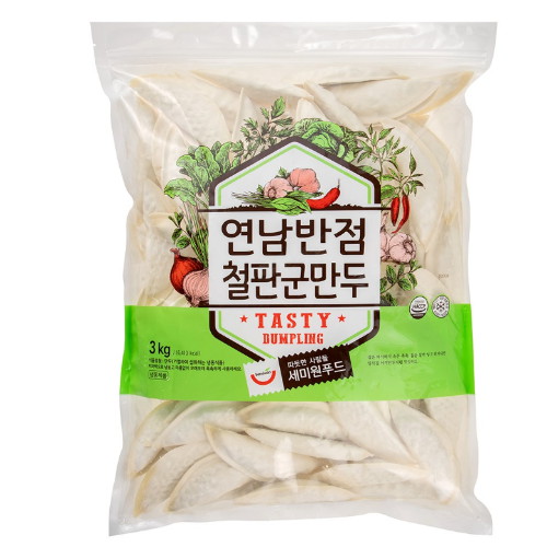 세미원푸드  연남반점 철판군만두 3kg[1개]