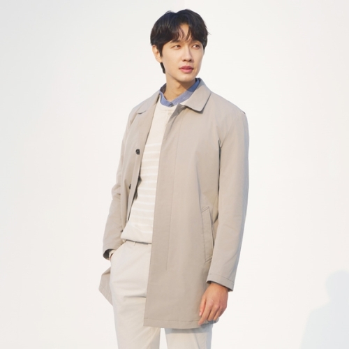 파크랜드 뉴코아산본아울렛 AOT24102 베이지 라이너 탈착 기본에리 트렌치코트_이미지