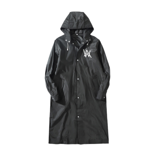 [불명] 남녀공용 EVA 방수 코트형 우비 레인 코트 판초 우의_W8D80C2