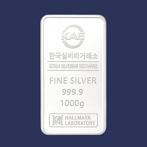 한국실버바거래소 파인 실버바 1000g