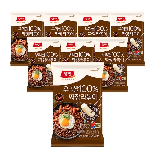 동원F&B 양반 우리쌀 짜장라볶이 372g