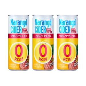 동아오츠카 나랑드 사이다 제로 파인애플 245ml (40개)