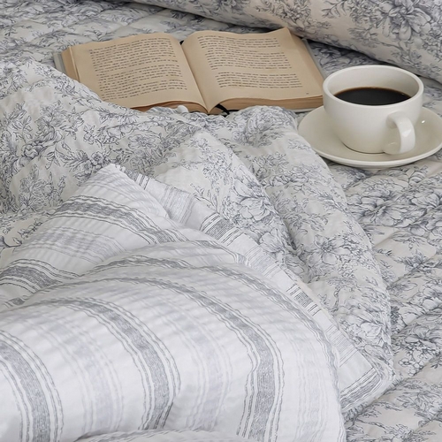 마인 벨누아 코튼 레이온 차렵이불 풀세트