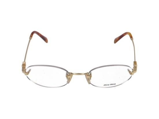  미우미우 안경 0MU53WV5AK1O1 GOLD