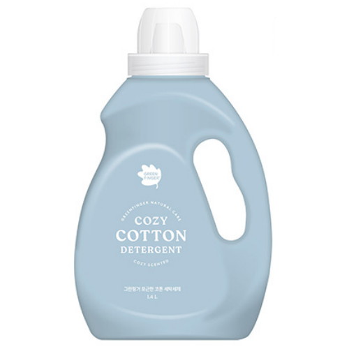 유한킴벌리 그린핑거 포근한 코튼 세탁세제 1.4L (3개)