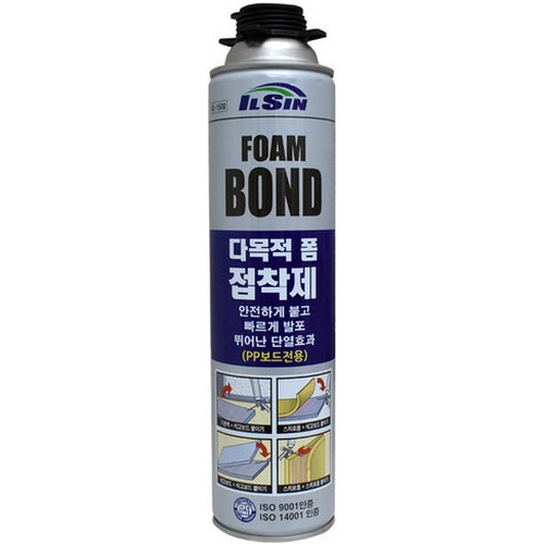 일신CNA 다목적 폼 접착제 건용 800ml (1개)_이미지