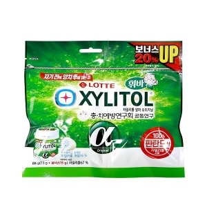 자일리톨 알파 오리지널 매스틱 리필 73g+25g