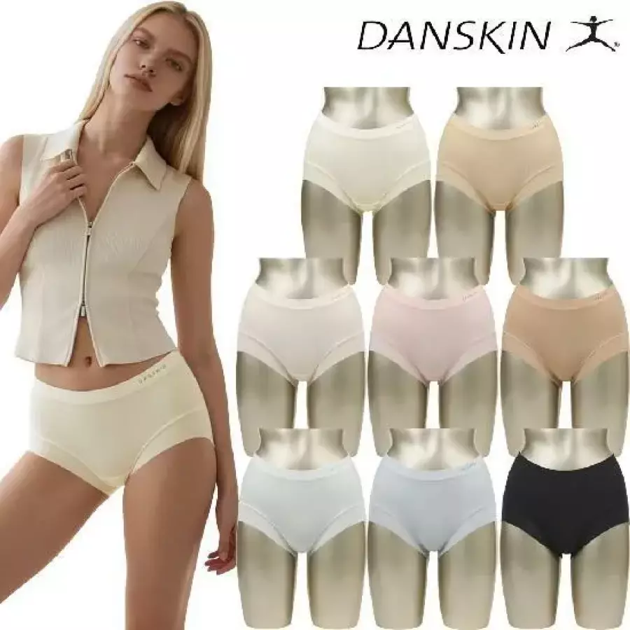 단스킨 방송히트 DSPT2603 사방스판 경량 심리스 팬티 8종