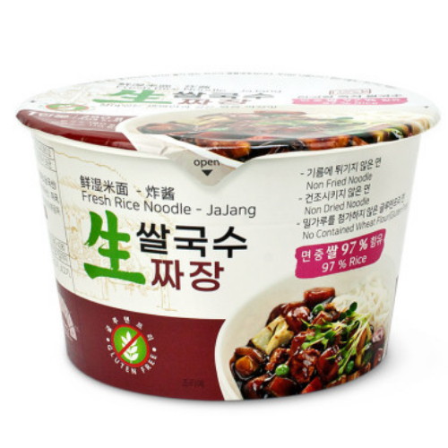 한국면가 생 쌀국수 짜장 290g (12개)_이미지