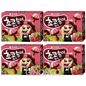 오리온 초코송이 딸기 45g (4개)_이미지
