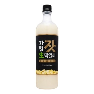 가평잣생막걸리 블랙 6도 970ml