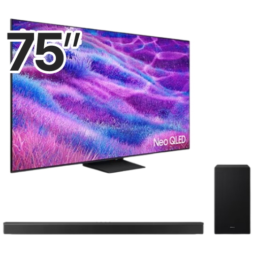 삼성전자 네오QLED KQ75QNF80AFXKR (스탠드+사운드바, HW-B650D)_이미지