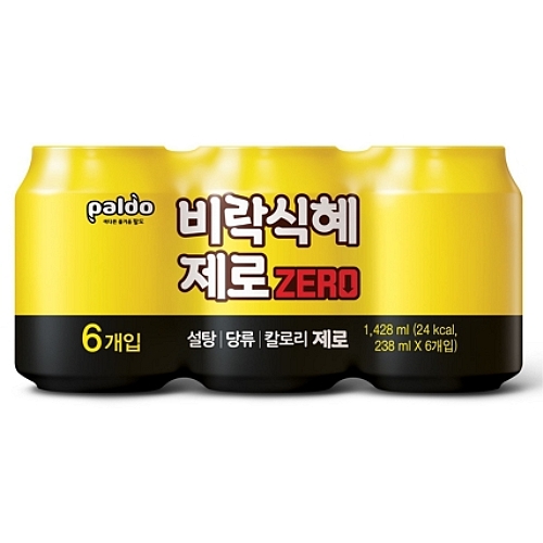 팔도 비락식혜 제로 238ml (6개)