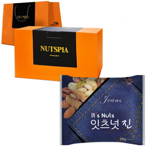 넛츠피아 잇츠넛 진 선물세트 25g 100개입