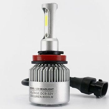 모터사이클 N2D7H5I6 LED 전조등 안개 튜닝 보조등 H8 타입 1개