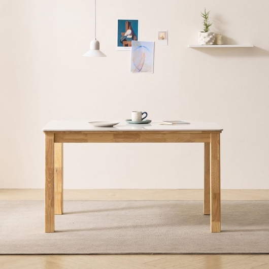 소티디자인 칸토 폴리싱 세라믹 식탁 1300 (의자4개)_이미지