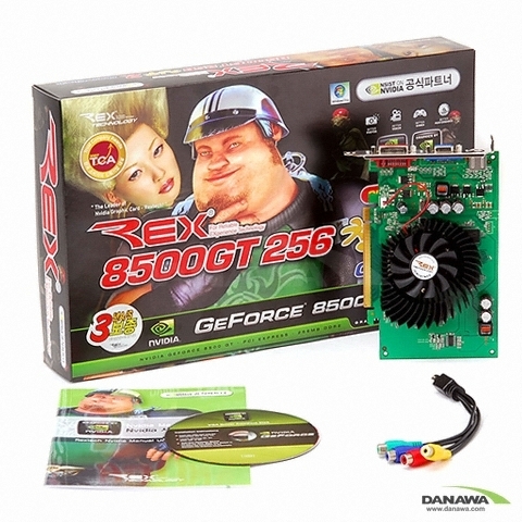 Rextech 지포스 8500GT 친구2 오버클럭 256MB_이미지
