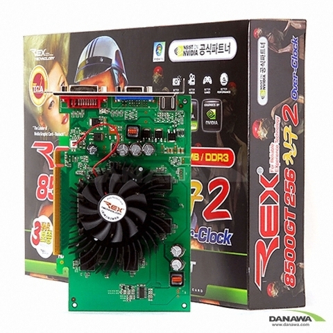 Rextech 지포스 8500GT 친구2 오버클럭 256MB_이미지